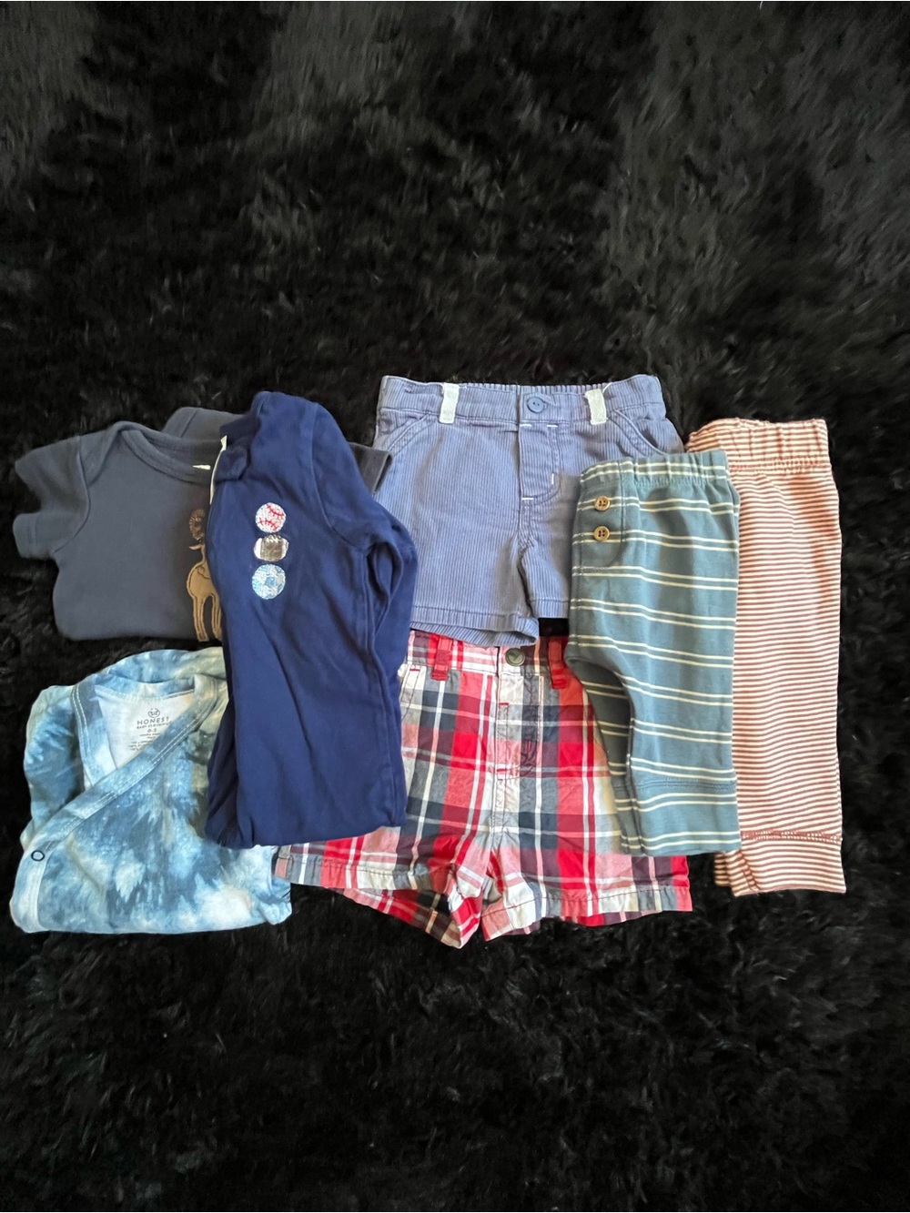 COTTON 3-6 Months MOOSE Boy 7 Piece Bundle. Live Show Listing. $10 starts.
